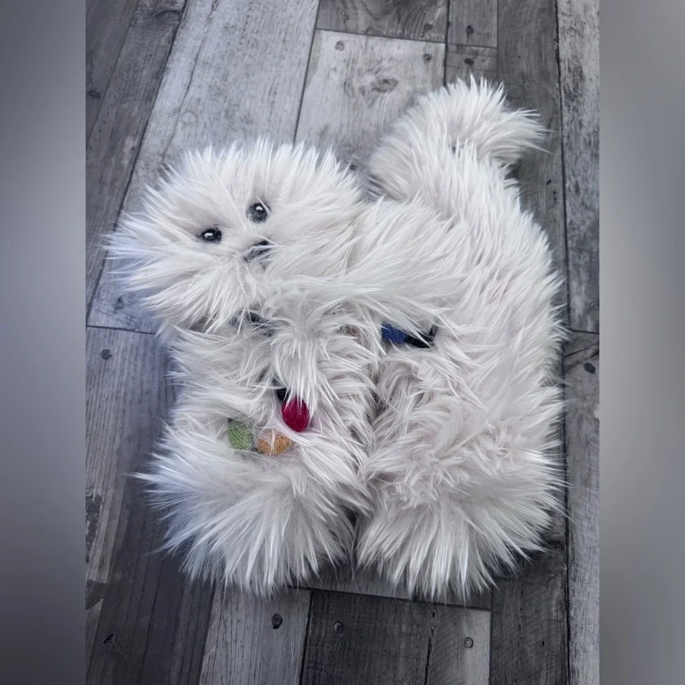 Pottery Barn National Lampoon's Christmas Vacation Cat Plush Stuffed Pillow 2024
